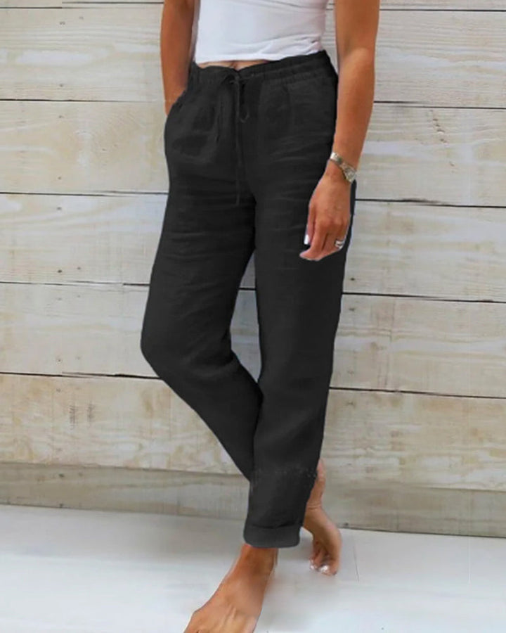 Zyvanta | Women’s Cuffed Hem Summer Jogger Trousers