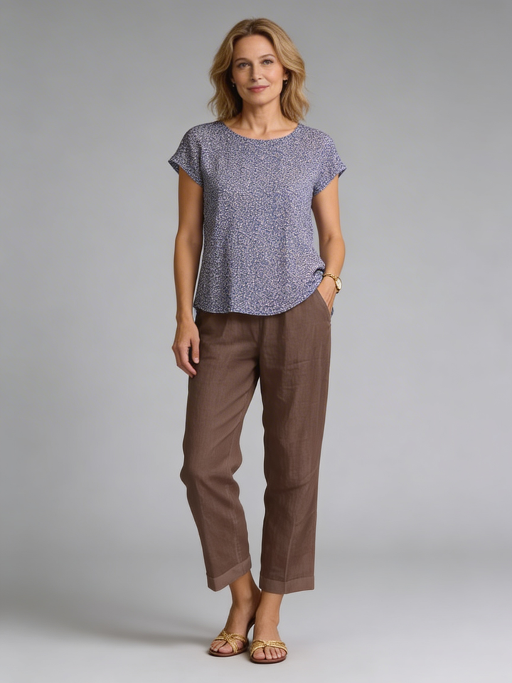 Zeravith | Women’s Straight-Leg Summer Trousers