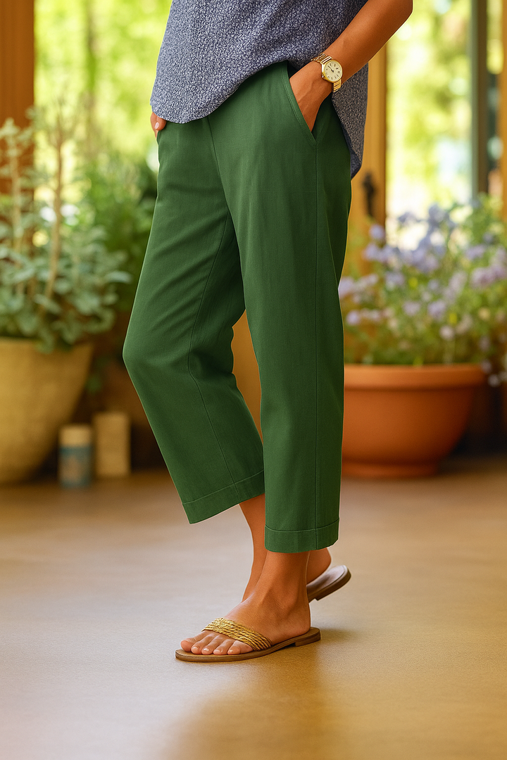 Zeravith | Women’s Straight-Leg Summer Trousers