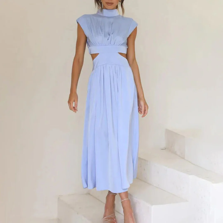 Elina | Women's Summer Waist Cut Wedding Guest Dress